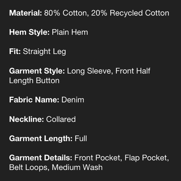 💕Universal Thread Blue Denim Jumpsuit size 8 - Picture 6 of 7